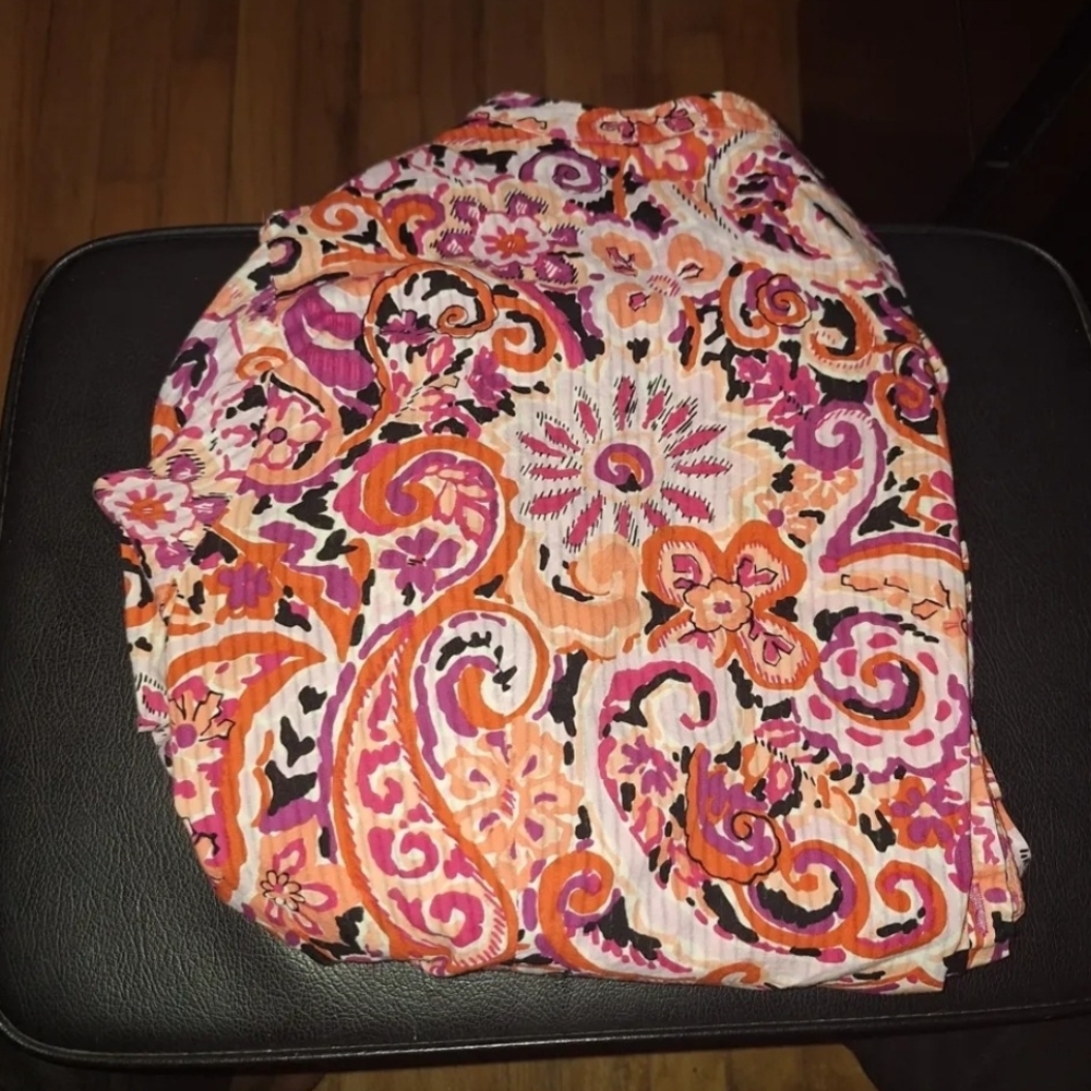 Liz Claiborne Paisley Button-Up Shirt